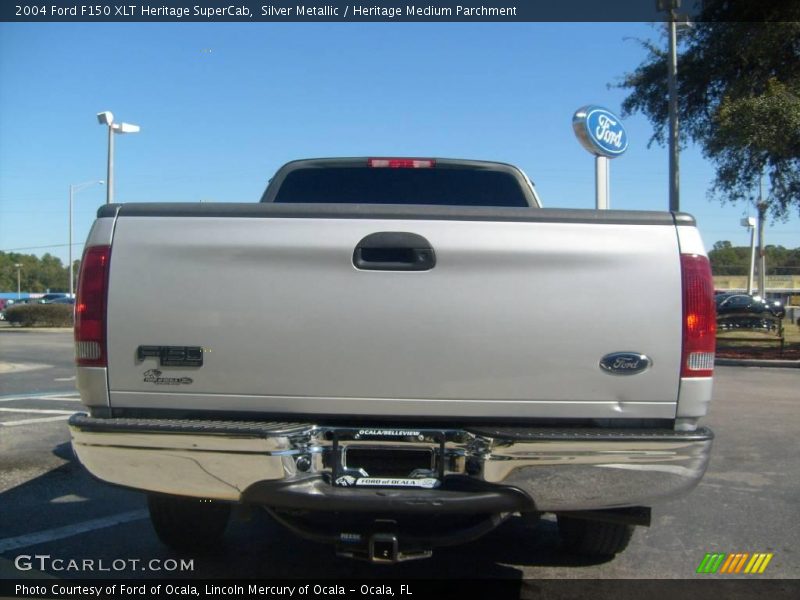 Silver Metallic / Heritage Medium Parchment 2004 Ford F150 XLT Heritage SuperCab