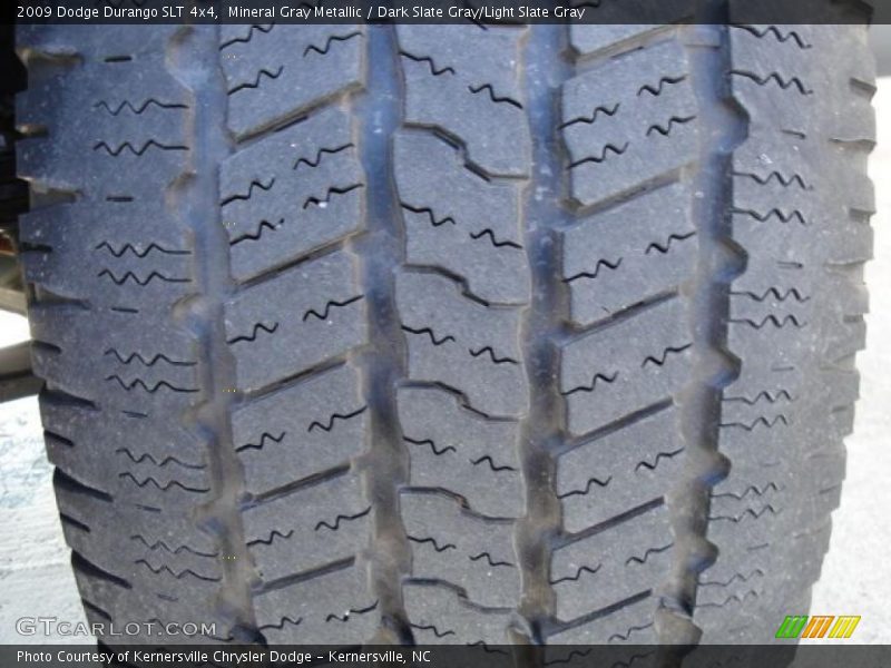 Mineral Gray Metallic / Dark Slate Gray/Light Slate Gray 2009 Dodge Durango SLT 4x4