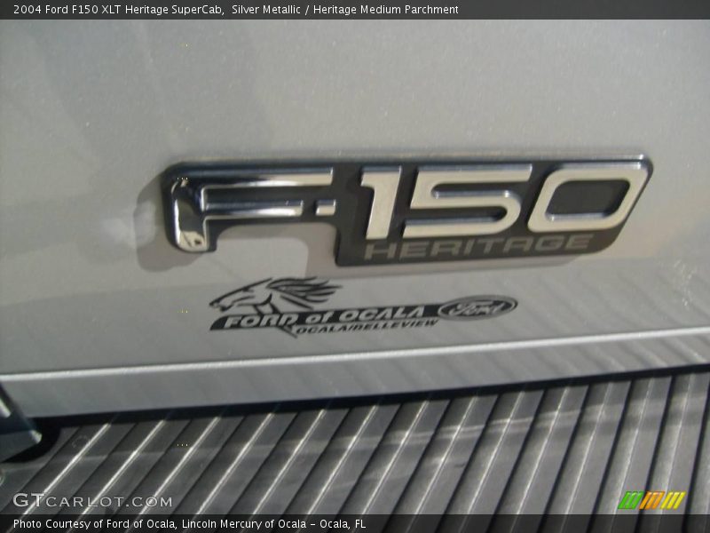 Silver Metallic / Heritage Medium Parchment 2004 Ford F150 XLT Heritage SuperCab