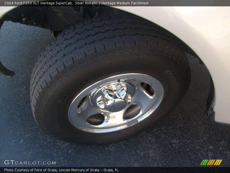 Silver Metallic / Heritage Medium Parchment 2004 Ford F150 XLT Heritage SuperCab