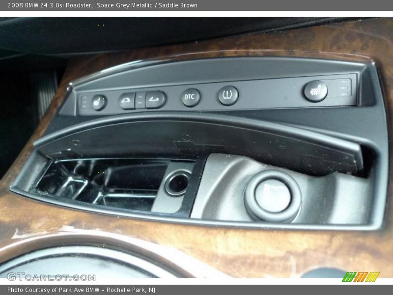 Space Grey Metallic / Saddle Brown 2008 BMW Z4 3.0si Roadster