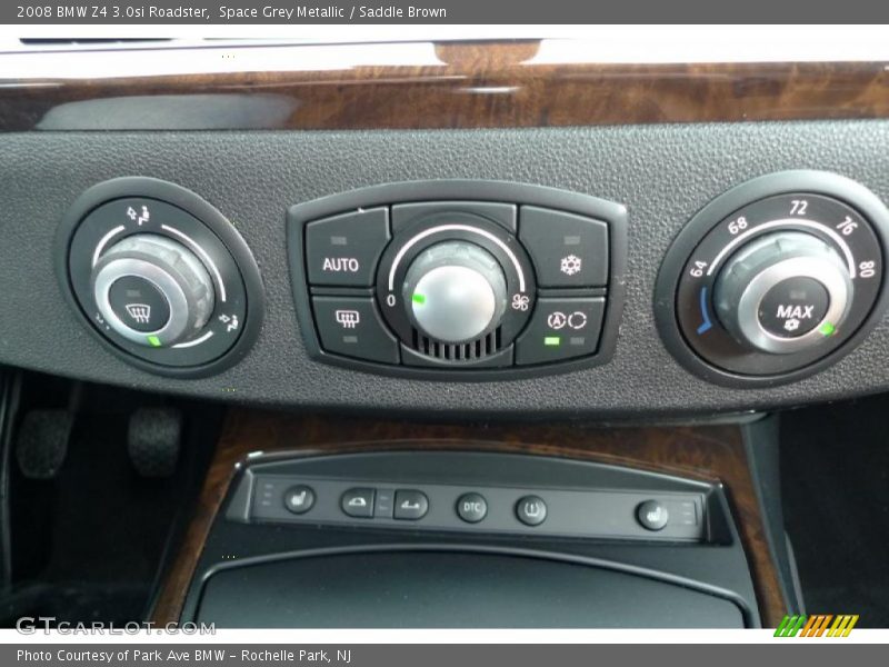 Space Grey Metallic / Saddle Brown 2008 BMW Z4 3.0si Roadster