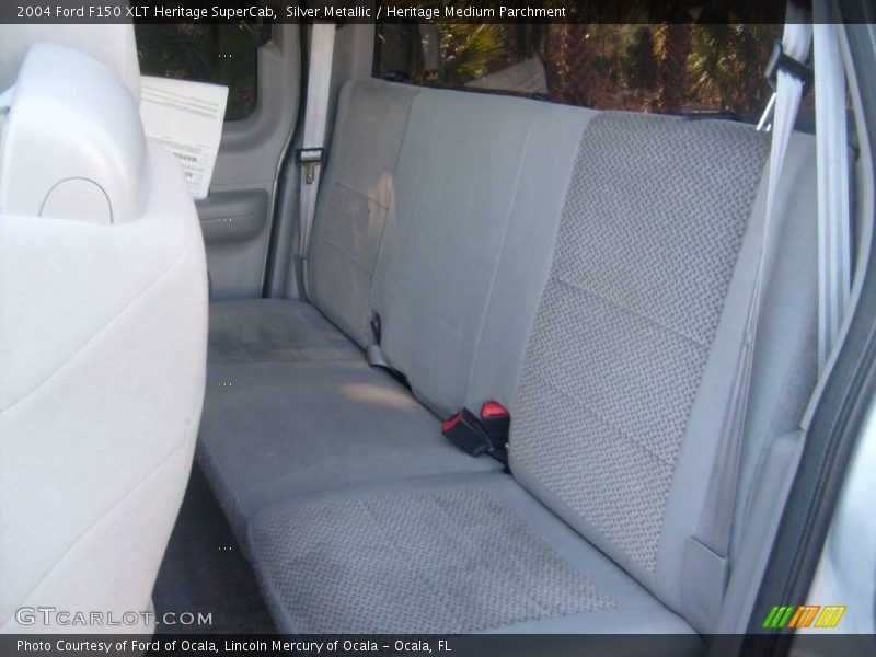 Silver Metallic / Heritage Medium Parchment 2004 Ford F150 XLT Heritage SuperCab