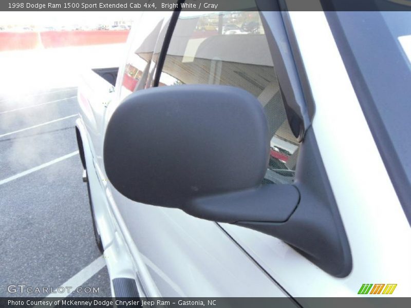 Bright White / Gray 1998 Dodge Ram 1500 Sport Extended Cab 4x4