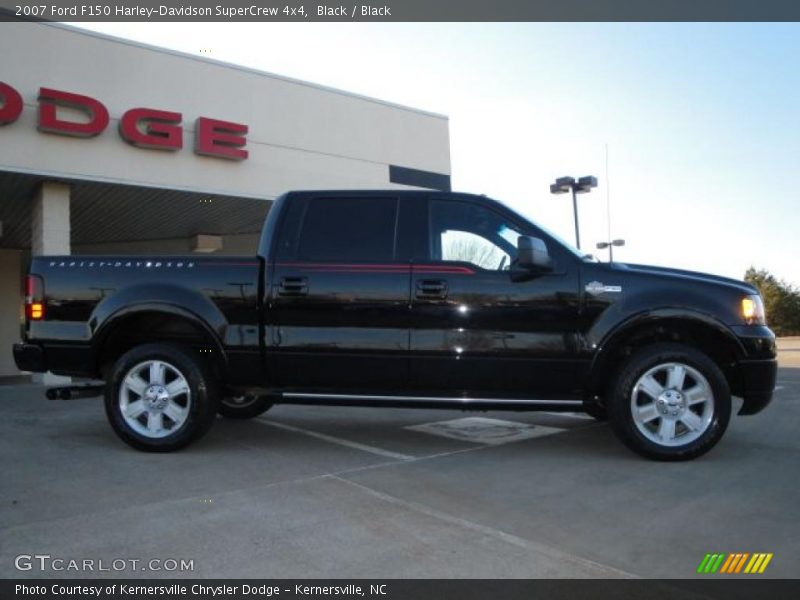 Black / Black 2007 Ford F150 Harley-Davidson SuperCrew 4x4