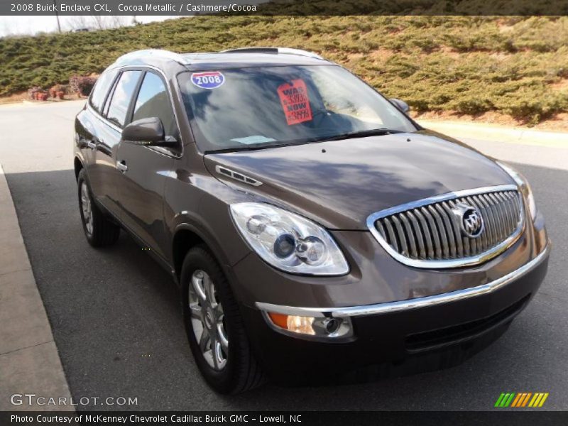 Cocoa Metallic / Cashmere/Cocoa 2008 Buick Enclave CXL