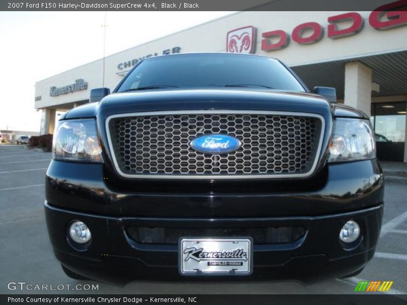 Black / Black 2007 Ford F150 Harley-Davidson SuperCrew 4x4