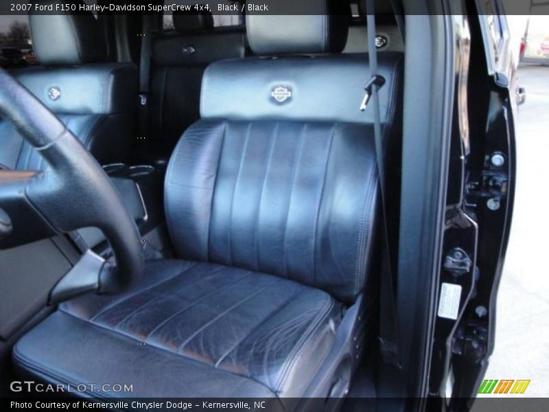 Black / Black 2007 Ford F150 Harley-Davidson SuperCrew 4x4