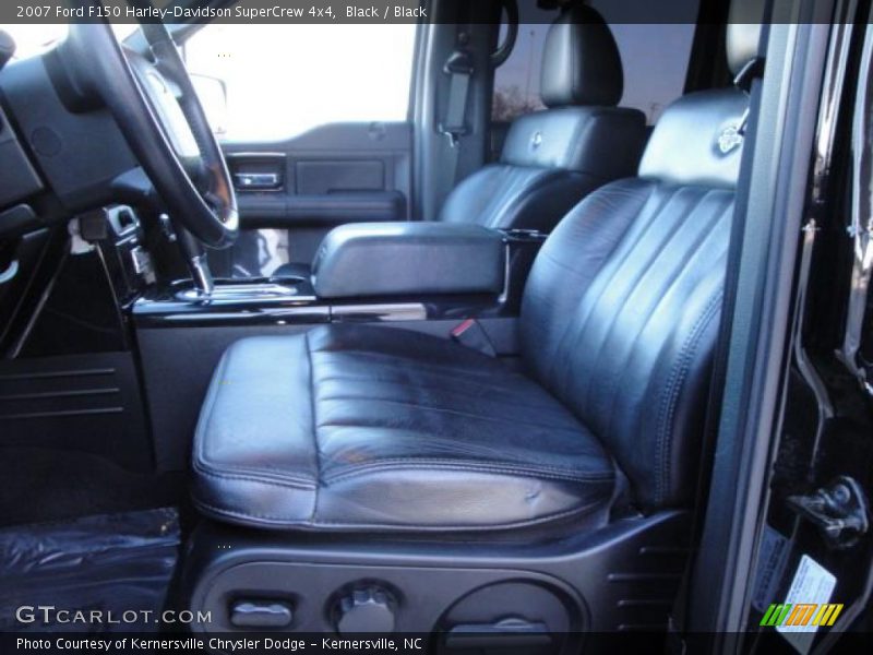 Black / Black 2007 Ford F150 Harley-Davidson SuperCrew 4x4