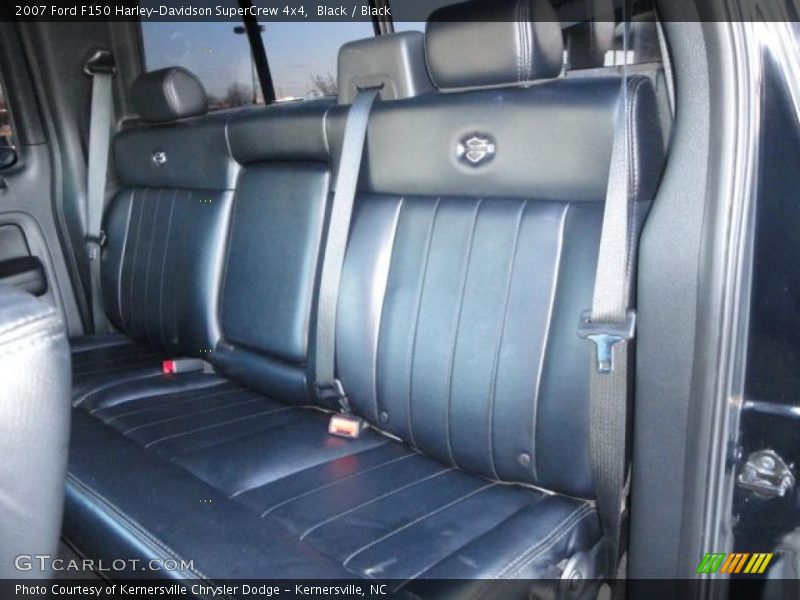 Black / Black 2007 Ford F150 Harley-Davidson SuperCrew 4x4