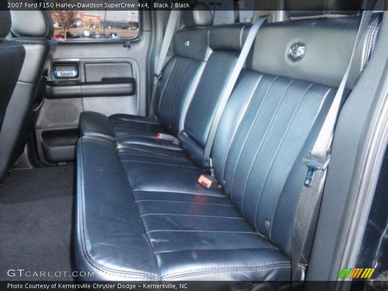 Black / Black 2007 Ford F150 Harley-Davidson SuperCrew 4x4
