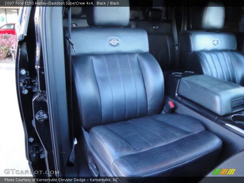 Black / Black 2007 Ford F150 Harley-Davidson SuperCrew 4x4