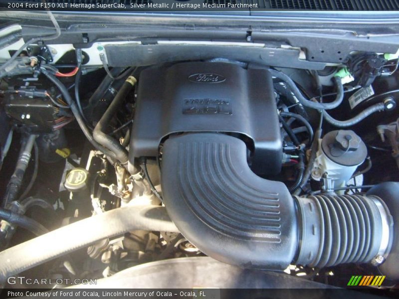 Silver Metallic / Heritage Medium Parchment 2004 Ford F150 XLT Heritage SuperCab