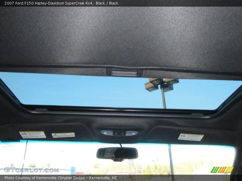 Black / Black 2007 Ford F150 Harley-Davidson SuperCrew 4x4