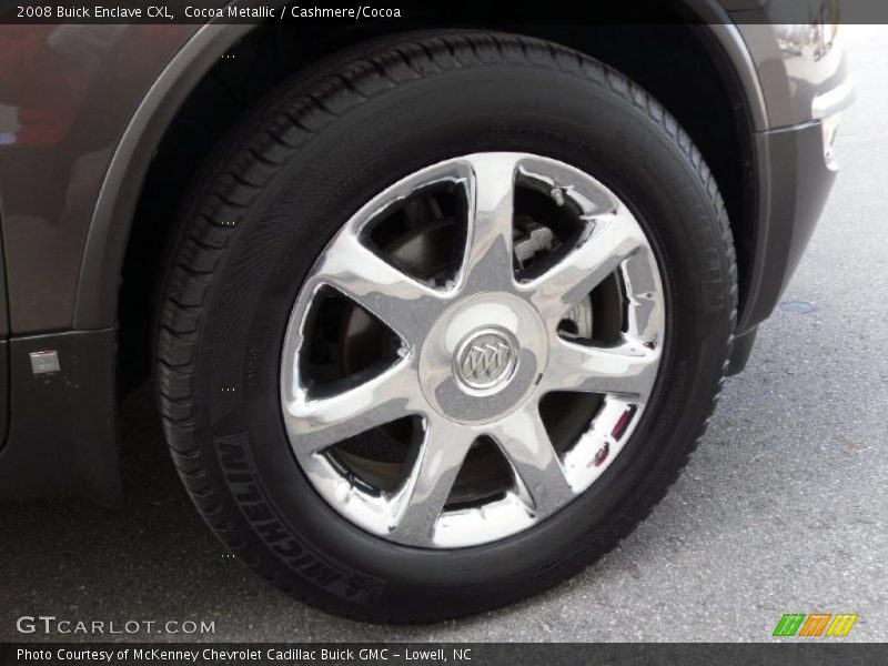 Cocoa Metallic / Cashmere/Cocoa 2008 Buick Enclave CXL