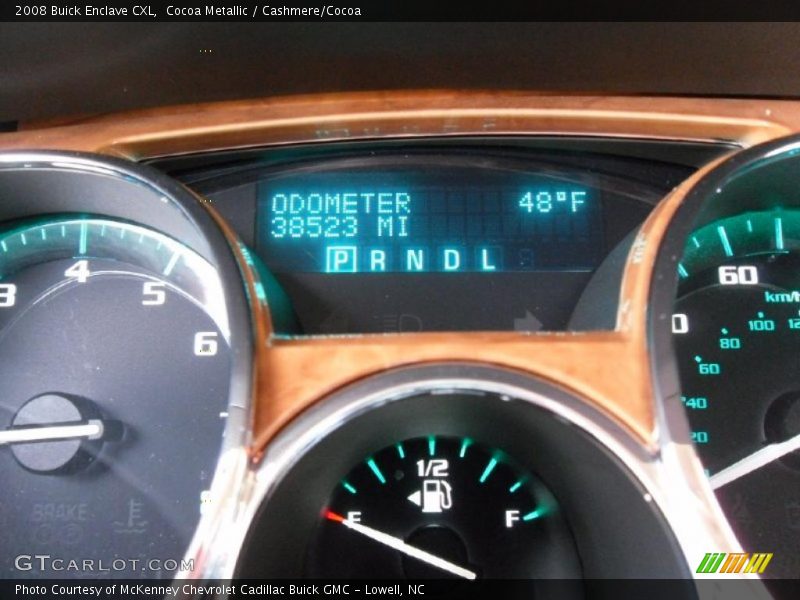 Cocoa Metallic / Cashmere/Cocoa 2008 Buick Enclave CXL