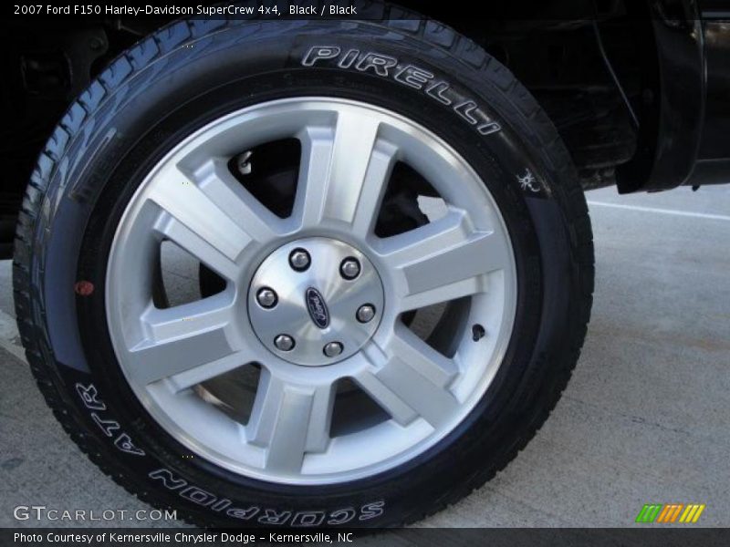 Black / Black 2007 Ford F150 Harley-Davidson SuperCrew 4x4