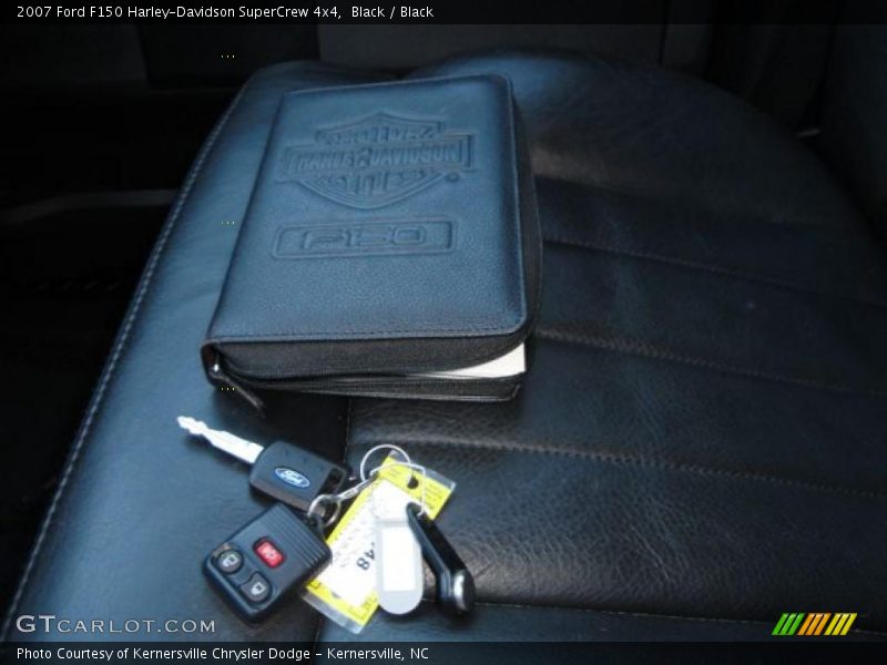 Black / Black 2007 Ford F150 Harley-Davidson SuperCrew 4x4