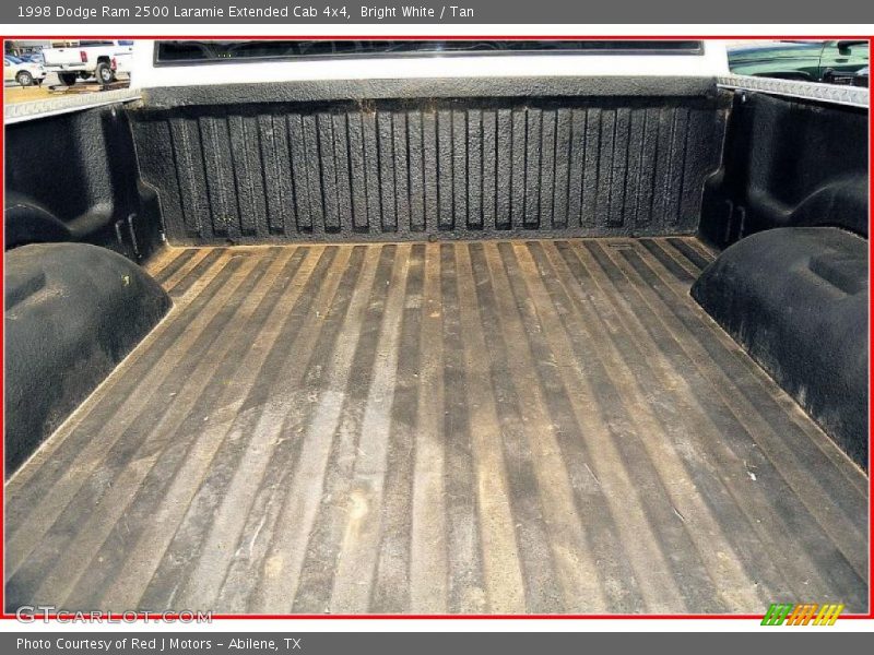 Bright White / Tan 1998 Dodge Ram 2500 Laramie Extended Cab 4x4