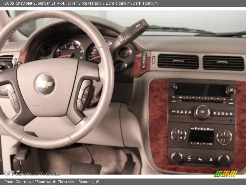 Silver Birch Metallic / Light Titanium/Dark Titanium 2009 Chevrolet Suburban LT 4x4