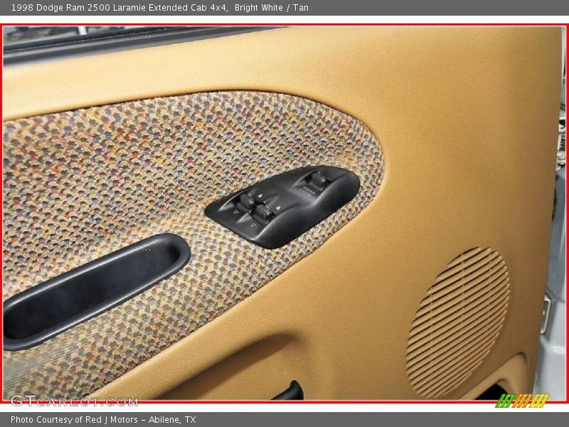 Bright White / Tan 1998 Dodge Ram 2500 Laramie Extended Cab 4x4