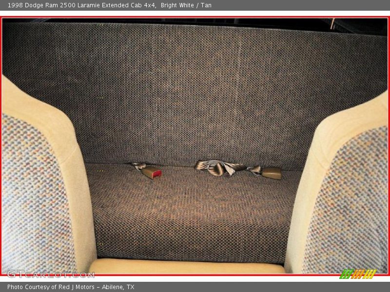 Bright White / Tan 1998 Dodge Ram 2500 Laramie Extended Cab 4x4