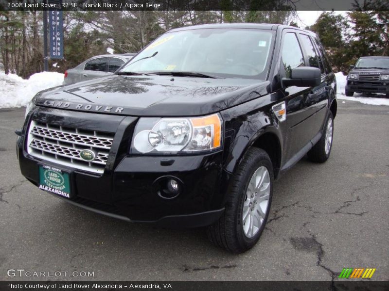 Narvik Black / Alpaca Beige 2008 Land Rover LR2 SE