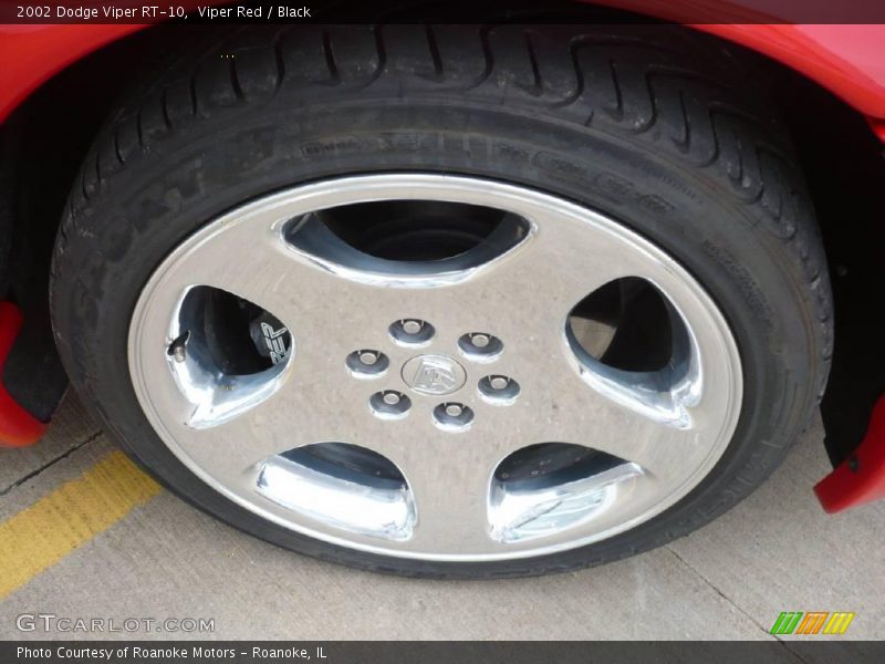 Viper Red / Black 2002 Dodge Viper RT-10