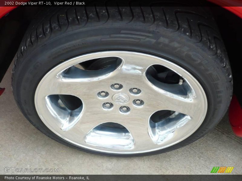 Viper Red / Black 2002 Dodge Viper RT-10
