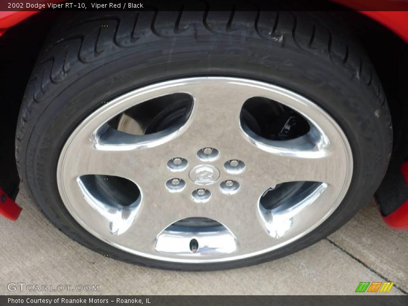 Viper Red / Black 2002 Dodge Viper RT-10