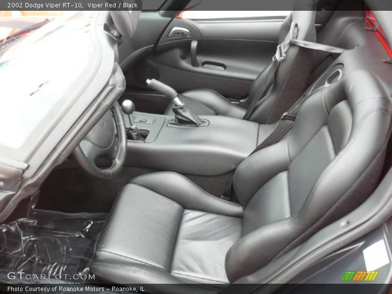 Viper Red / Black 2002 Dodge Viper RT-10