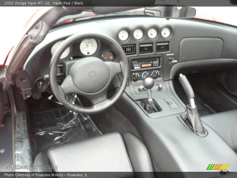 Viper Red / Black 2002 Dodge Viper RT-10