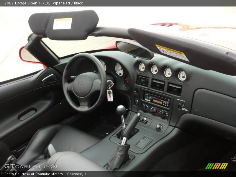 Viper Red / Black 2002 Dodge Viper RT-10