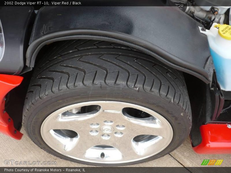 Viper Red / Black 2002 Dodge Viper RT-10