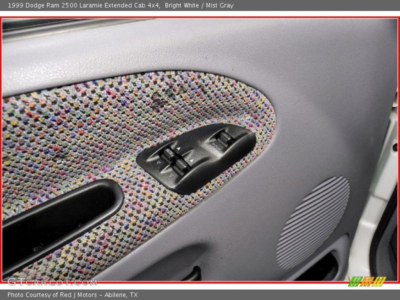Bright White / Mist Gray 1999 Dodge Ram 2500 Laramie Extended Cab 4x4
