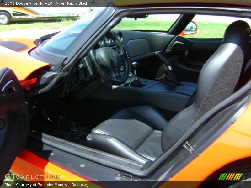 Viper Red / Black 2002 Dodge Viper RT-10