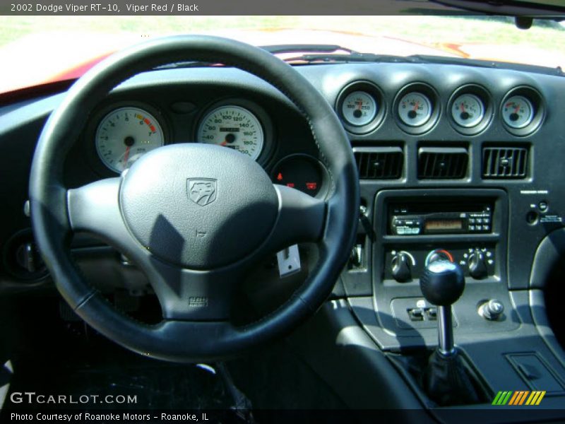 Viper Red / Black 2002 Dodge Viper RT-10