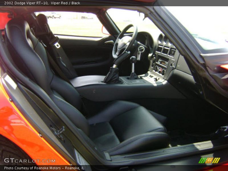 Viper Red / Black 2002 Dodge Viper RT-10