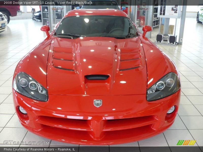 Viper Red / Black/Black 2008 Dodge Viper SRT-10 Coupe
