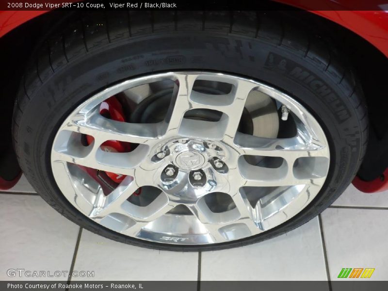 Viper Red / Black/Black 2008 Dodge Viper SRT-10 Coupe