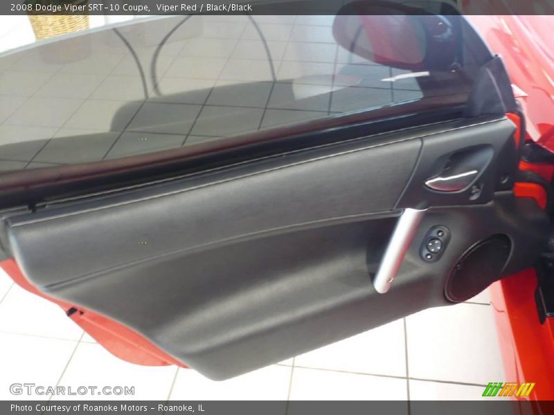 Viper Red / Black/Black 2008 Dodge Viper SRT-10 Coupe