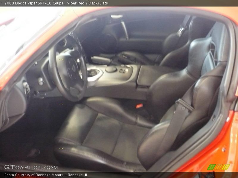 Viper Red / Black/Black 2008 Dodge Viper SRT-10 Coupe