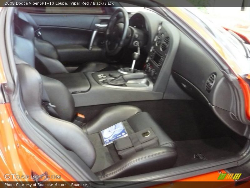 Viper Red / Black/Black 2008 Dodge Viper SRT-10 Coupe