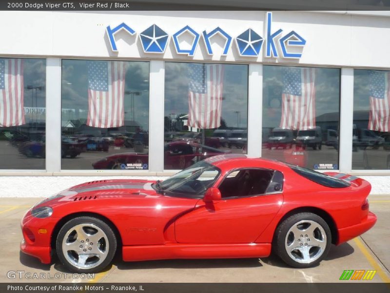 Viper Red / Black 2000 Dodge Viper GTS