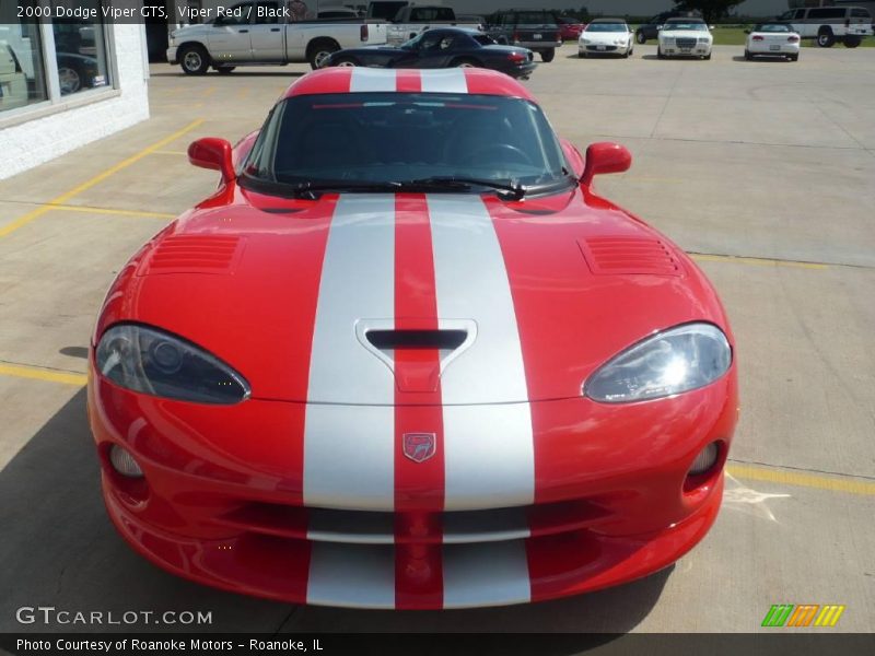 Viper Red / Black 2000 Dodge Viper GTS