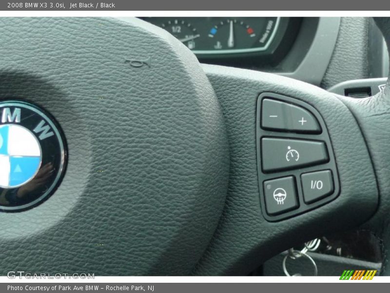 Jet Black / Black 2008 BMW X3 3.0si