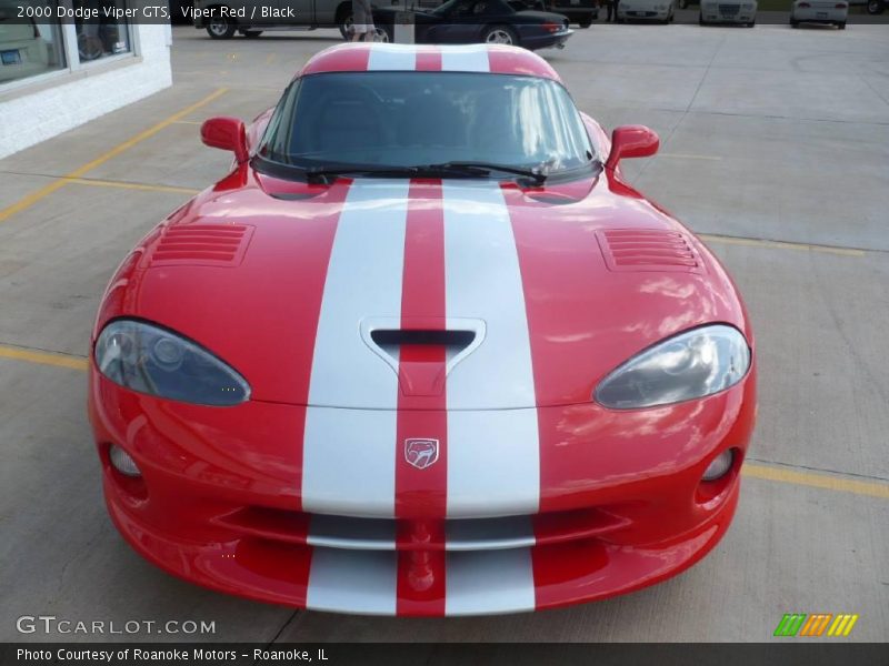 Viper Red / Black 2000 Dodge Viper GTS