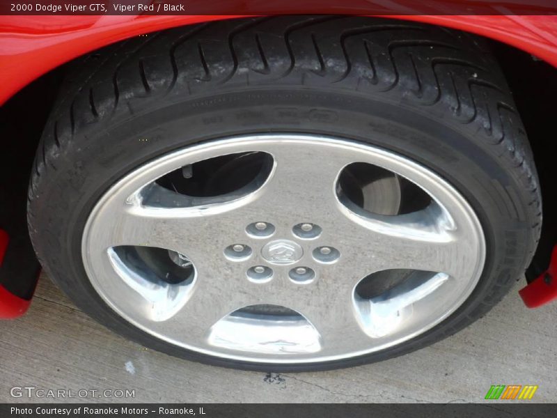 Viper Red / Black 2000 Dodge Viper GTS