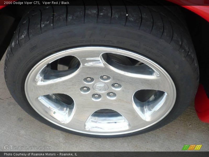 Viper Red / Black 2000 Dodge Viper GTS