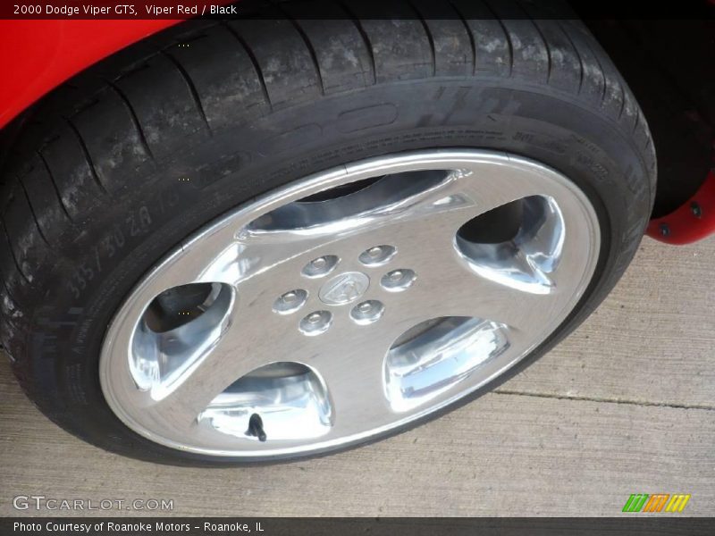 Viper Red / Black 2000 Dodge Viper GTS